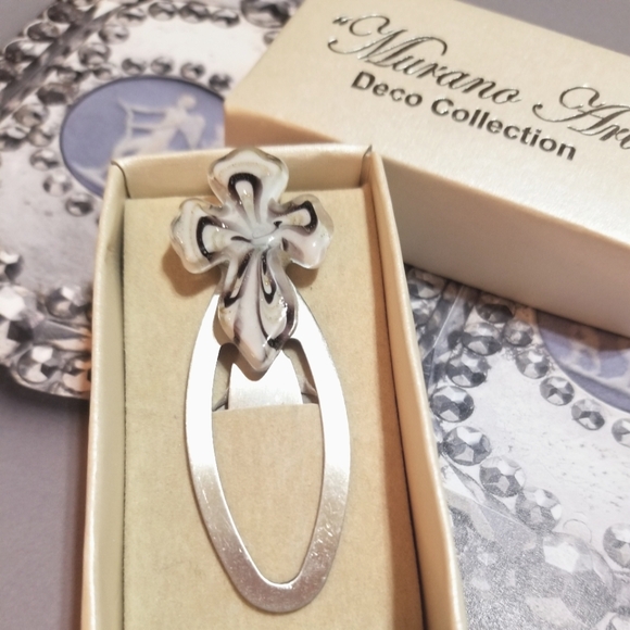 MURANO Art Deco Collection Vintage Bookmark - Picture 2 of 3